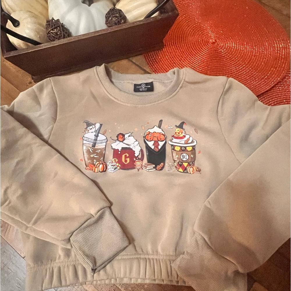Harry Potters Halloween Coffee Sweatshirt